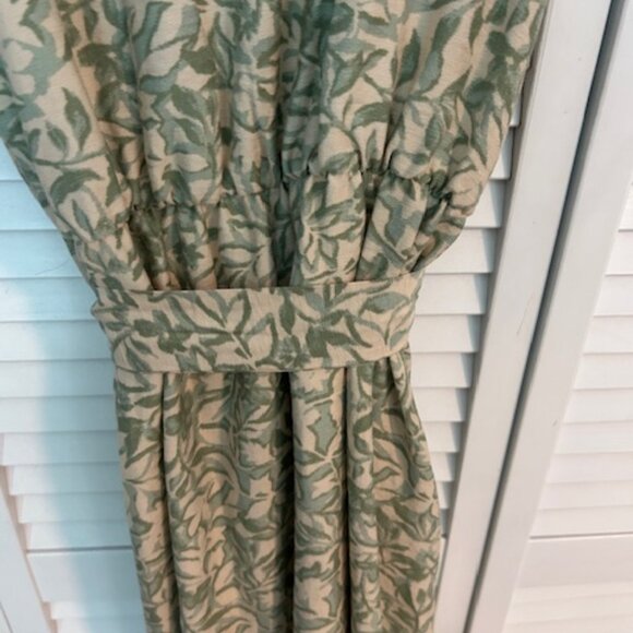 Lucky Brand button front tie waist dress - Picture 4 of 6